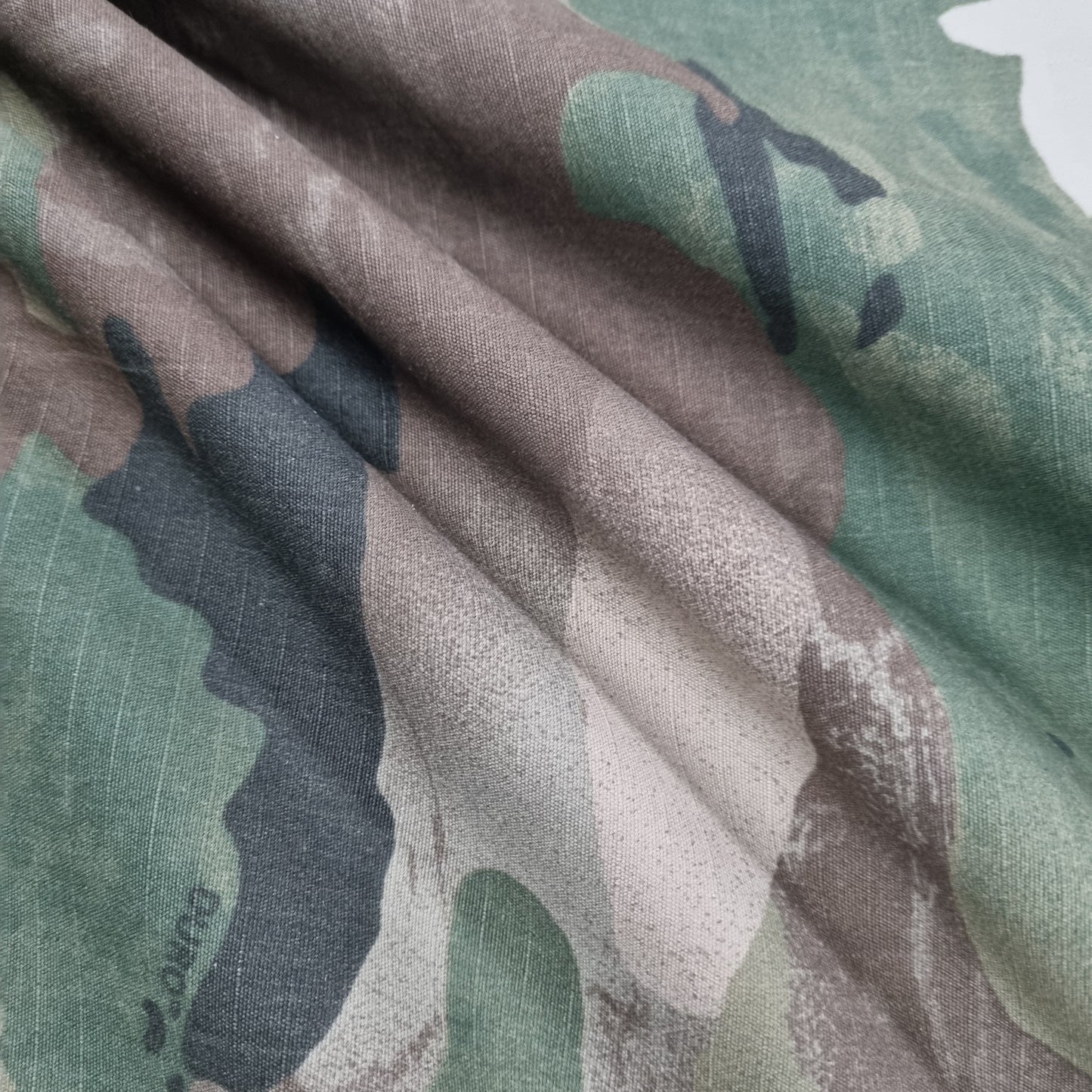 Mid-Weight Nylon/Cotton Ripstop - Duro Cam (Sold per Yard)