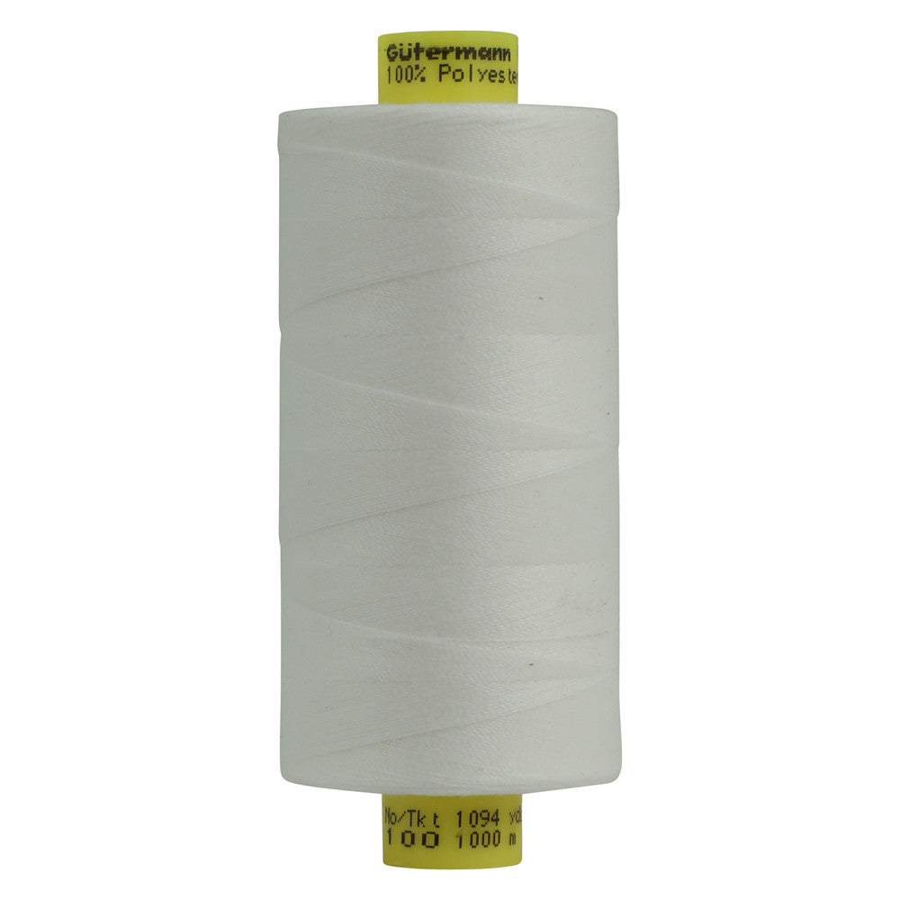 1000m spool of Gutermann MARA 100 Micro Core Technology® 100% polyester thread (Sold per Each)