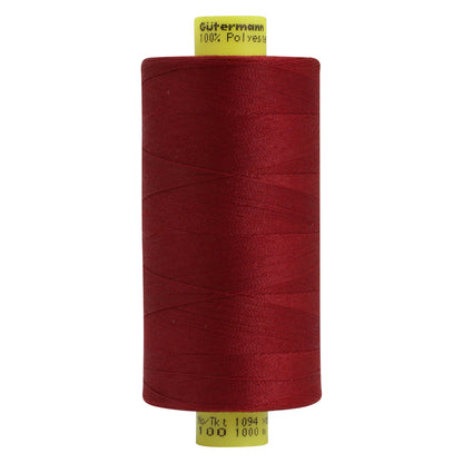 1000m spool of Gutermann MARA 100 Micro Core Technology® 100% polyester thread (Sold per Each)