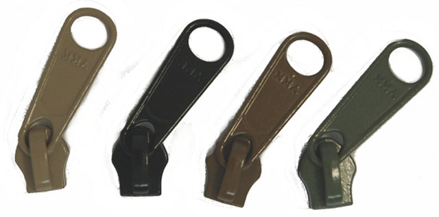 5 Metal Zipper Slider Pulls for Coil Zipper Teeth