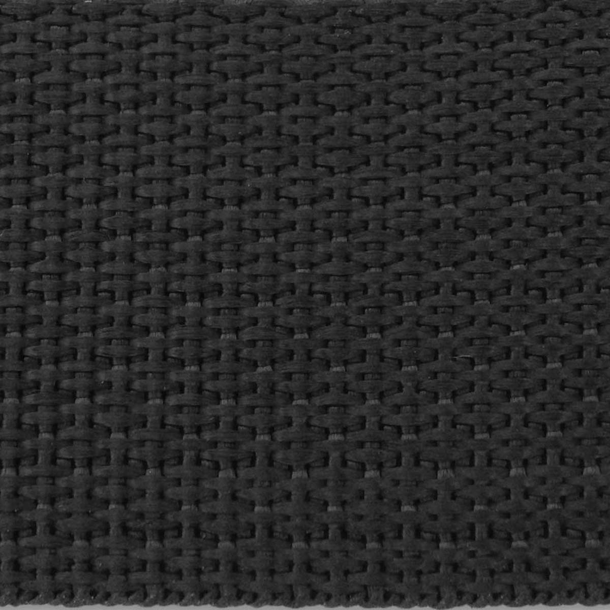 1-1/2"  Polypropylene Webbing, Black (Sold per Yard)