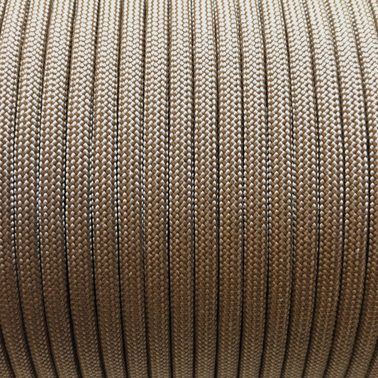 550 Parachute Cord - Coyote Brown (Sold per Yard)