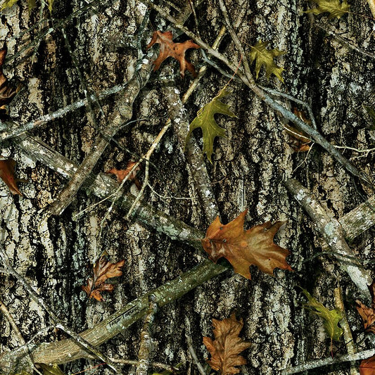 White Princess Satin printed in TrueTimber® New Conceal (Sold per Yard)