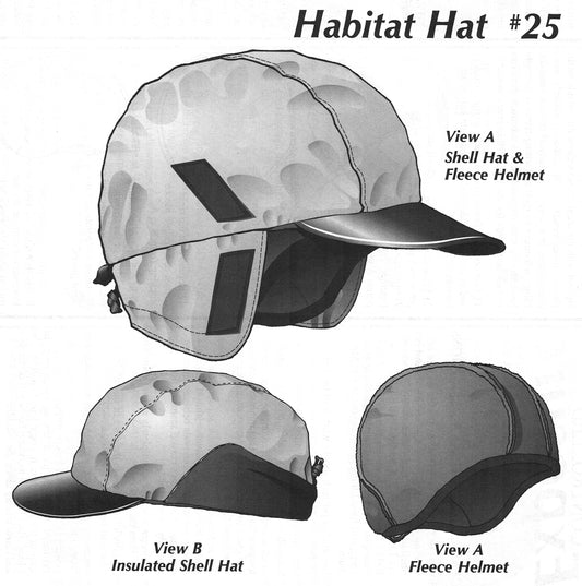 Controlled Exposure Habitat Hat Pattern (Sold per Each)