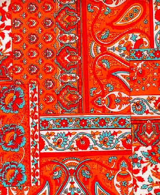 900 x 1200 Denier Coated Polyester Fabric - Three Rivers Orange (Sold per Yard)