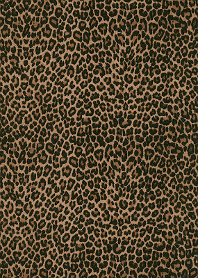 600 Denier urethane coated Polyester Printed Fabric - Baby Panther- Brown (Sold per Yard)