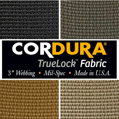 3 inch (75mm) CORDURA® TRUELOCK™, Mil-Spec Nylon Webbing (Sold per Yard)
