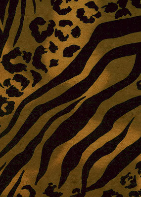 Dye sublimation service for Animal Print Library(Sold by the Yard)