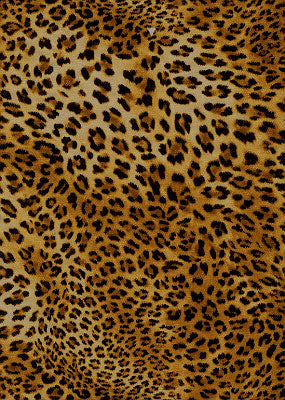 Dye sublimation service for Animal Print Library(Sold by the Yard)