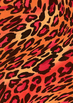 Dye sublimation service for Animal Print Library(Sold by the Yard)