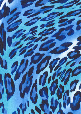 Dye sublimation service for Animal Print Library(Sold by the Yard)