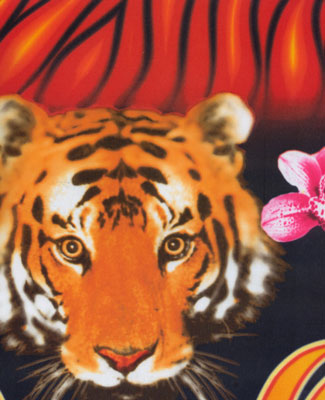 Dye sublimation service for Animal Print Library(Sold by the Yard)