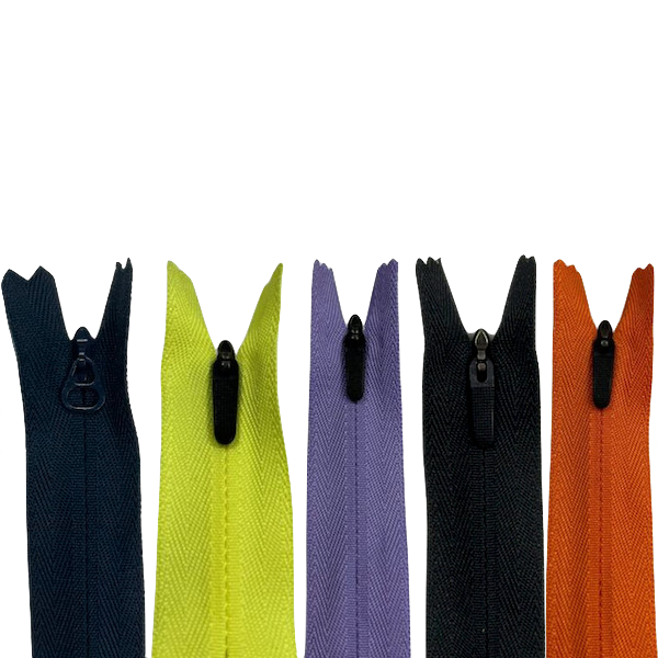 YKK 6" / 6.5" / 7.5" #3 Coil Non-Separating Conceal Zipper (Sold per Each)