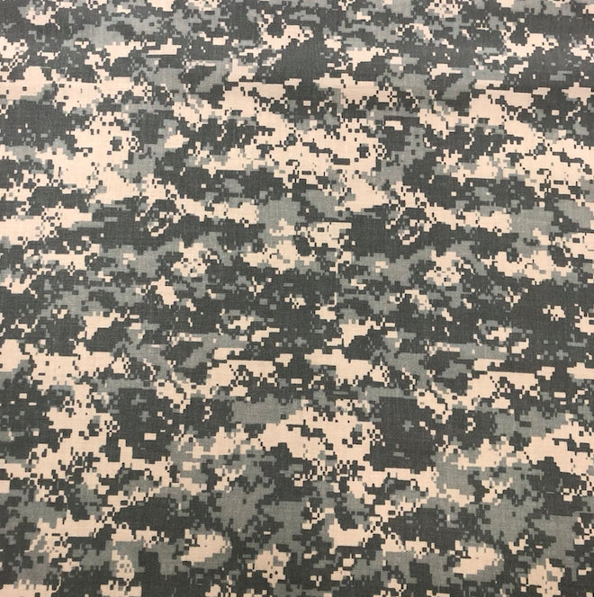 ***SECONDS*** 1000 Denier Coated CORDURA® Nylon Fabric - ACU Camo (Sold per Yard)