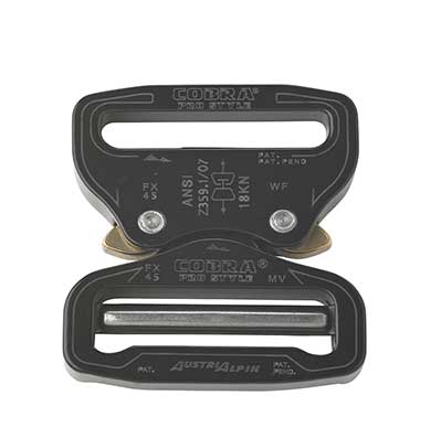Hebilla ajustable ANSI COBRA® Pro Style de 1,75" (45 mm) (se vende por unidad)