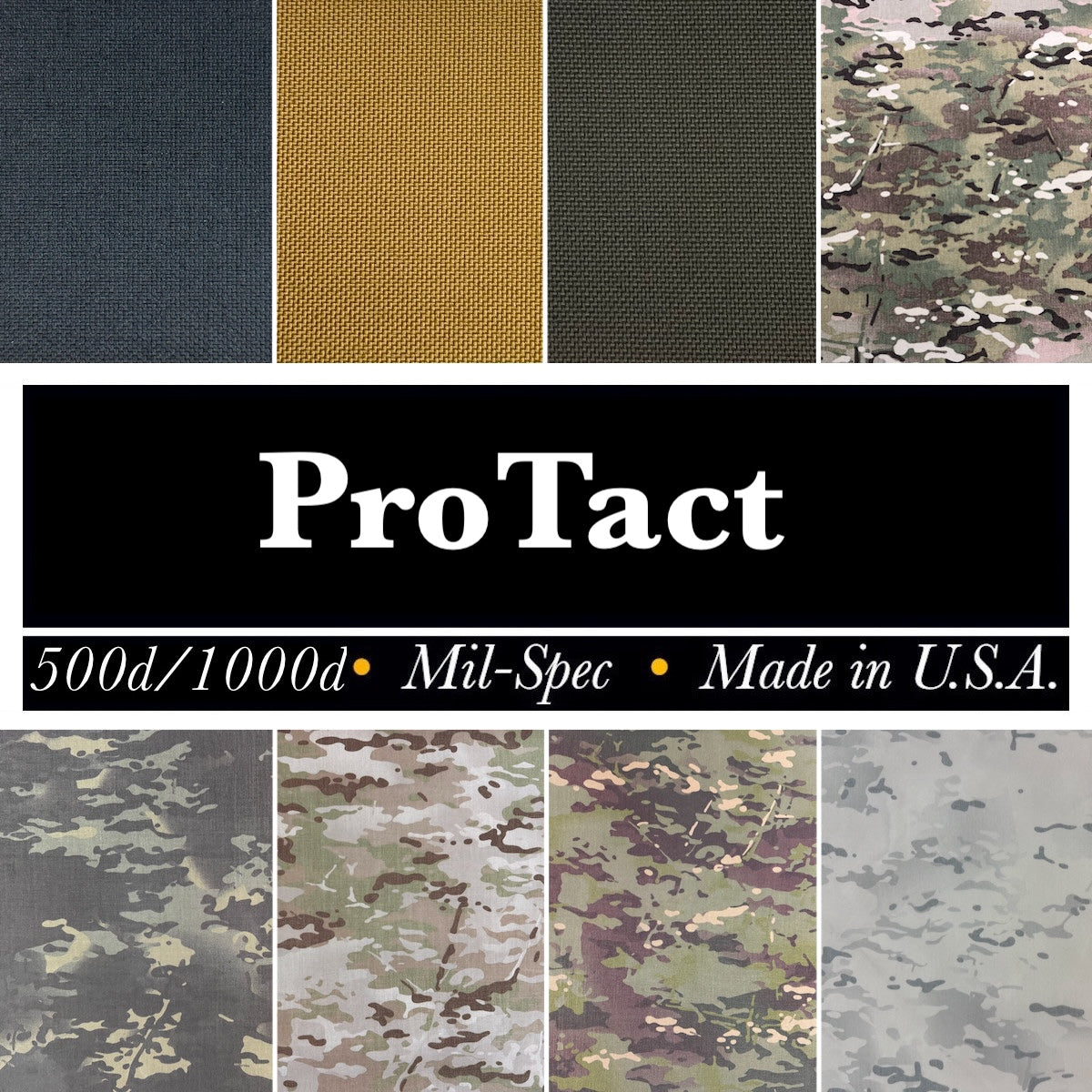 500d/1000d ProTact by Haartz™ Laminate with CORDURA Truelock™ Fabric (Sold Per 1/2 Yard)
