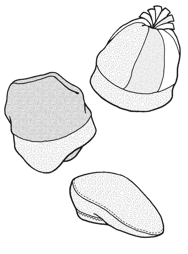 雪の帽子のパターン (1 個あたりの販売)