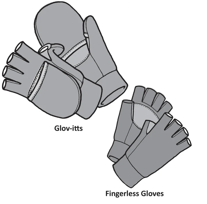 Glov-Itts & Finger-Free Gloves Sewing Pattern (Sold per Each)