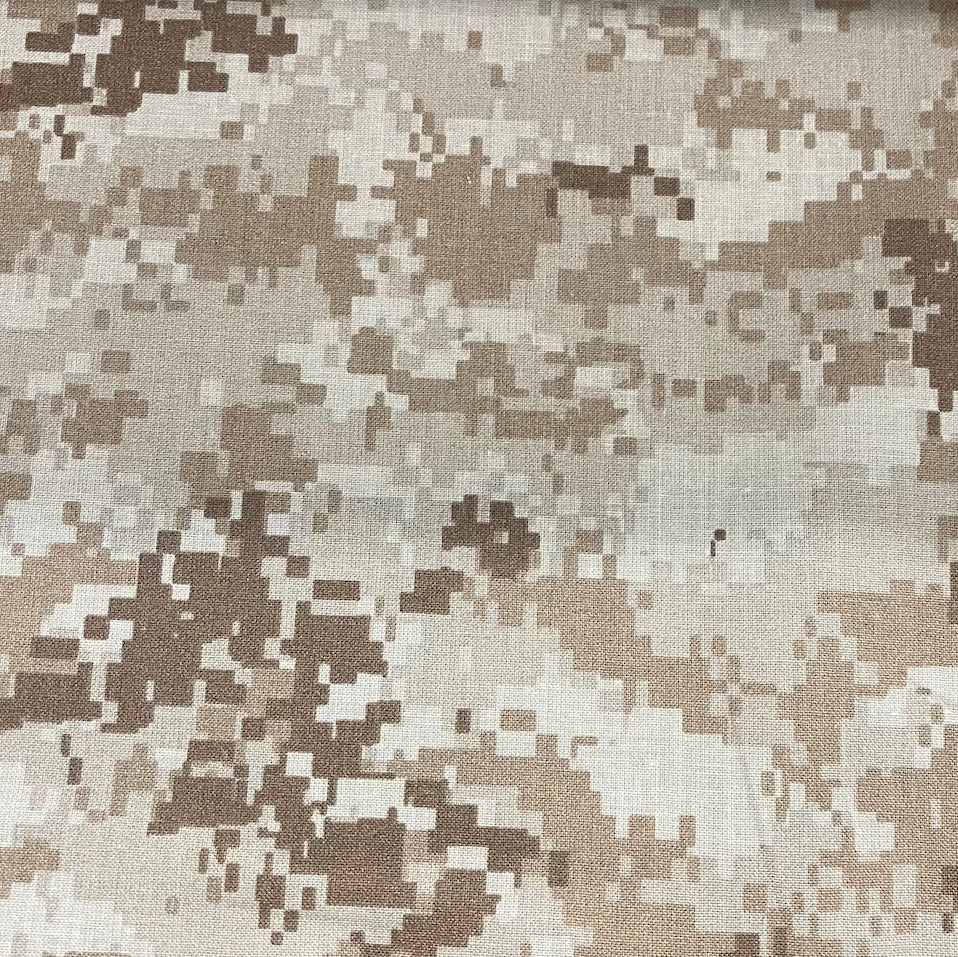 100% Lightweight Cotton Camo Prints (Sold Per Yard)