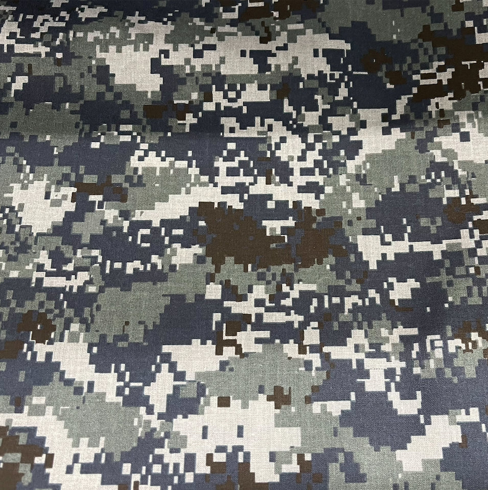 100% Lightweight Cotton Camo Prints (Sold Per Yard)