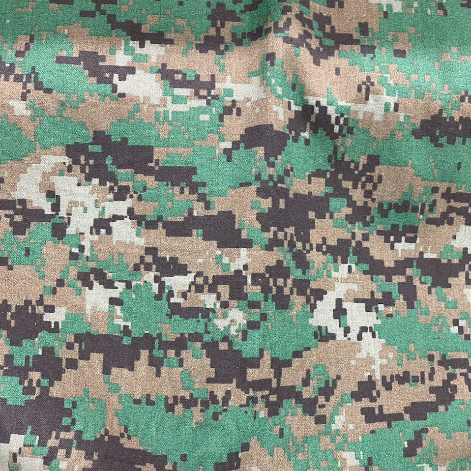 100% Lightweight Cotton Camo Prints (Sold Per Yard)