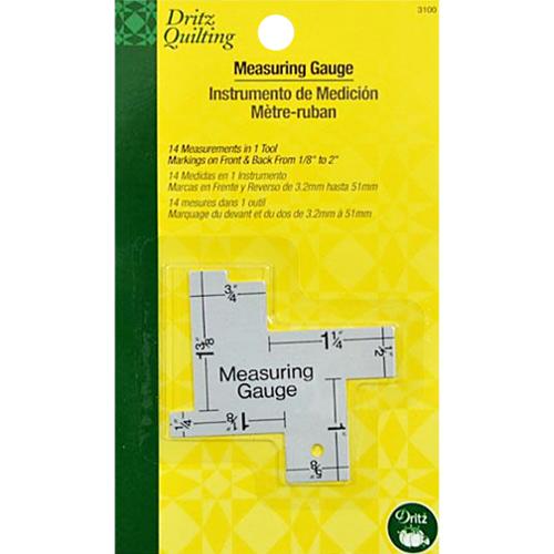 14 In 1 Measuring Gauge 3100 Dritz #3 (Sold Per Each)