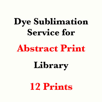 Dye sublimation service for Textured Abstract Print Library(Sold by the Yard)