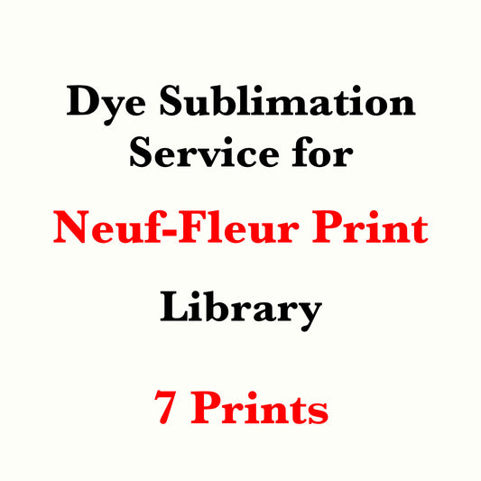 Neuf-Fleur Print Library の昇華サービス(ヤード販売)