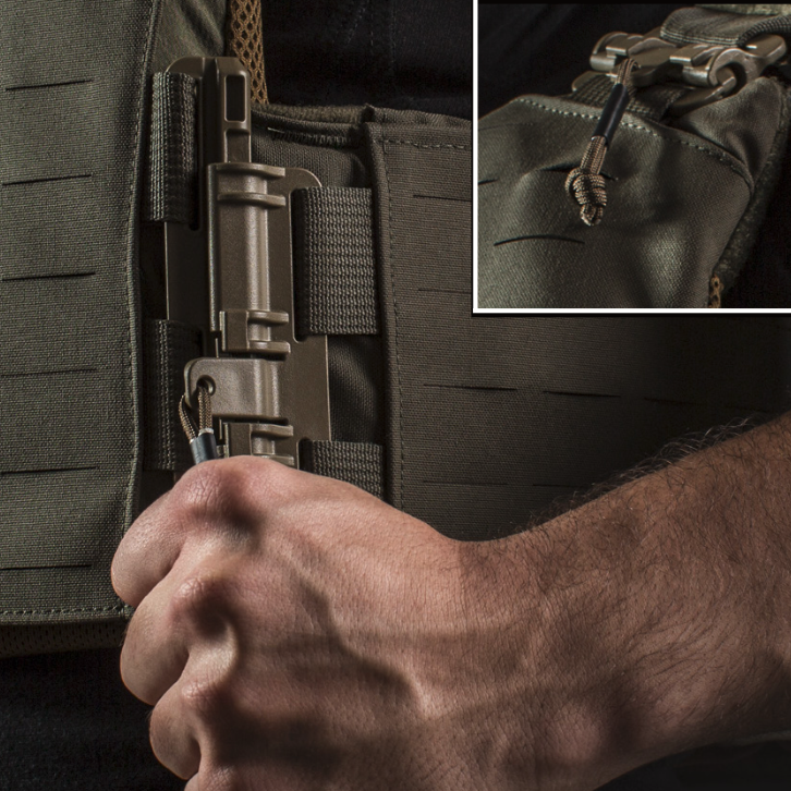 FIRST SPEAR Tubes® Rapid Release Fasteners (Sold Per Each)