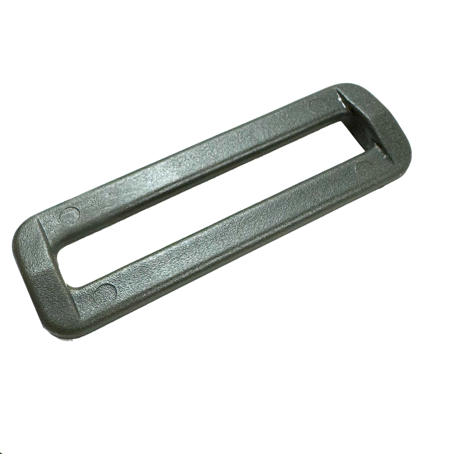 Bucle de plástico de 2" - Verde follaje (se vende por unidad)