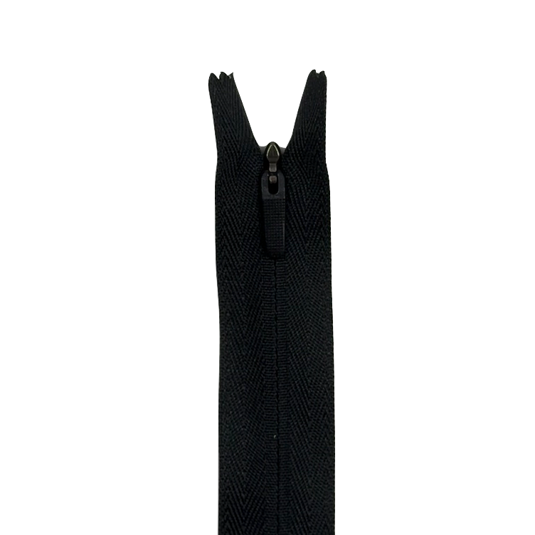 YKK 6" / 6.5" / 7.5" #3 Coil Non-Separating Conceal Zipper (Sold per Each)