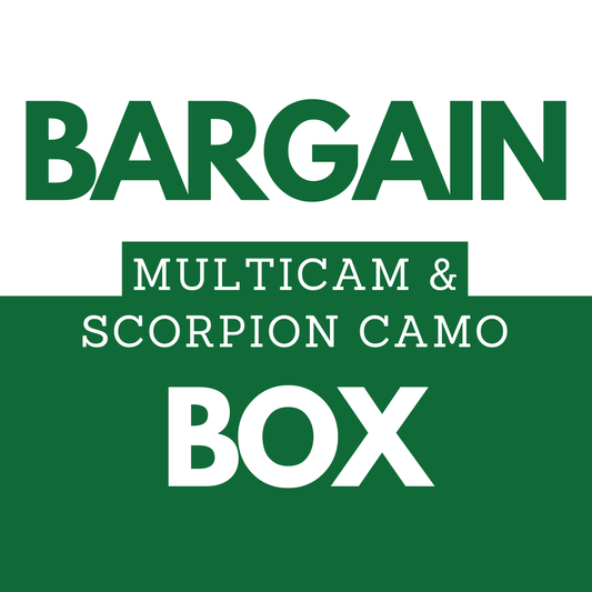 MultiCam & Scorpion Camouflage fabric remnants (Sold per Pound)