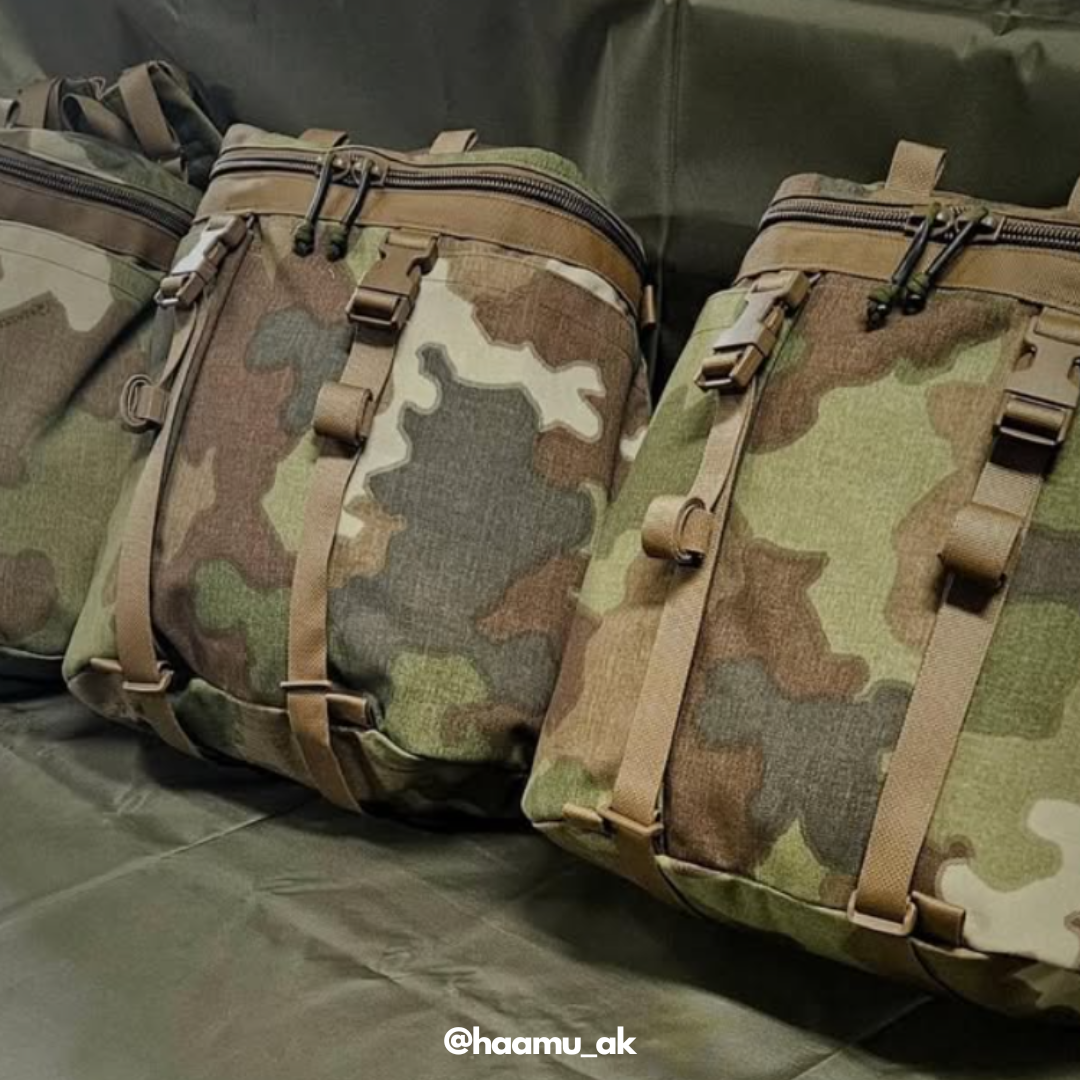 500 Denier Mil-Spec CORDURA® Nylon Fabric Nemesis Woodlands Wolf Camo (Sold per Yard)