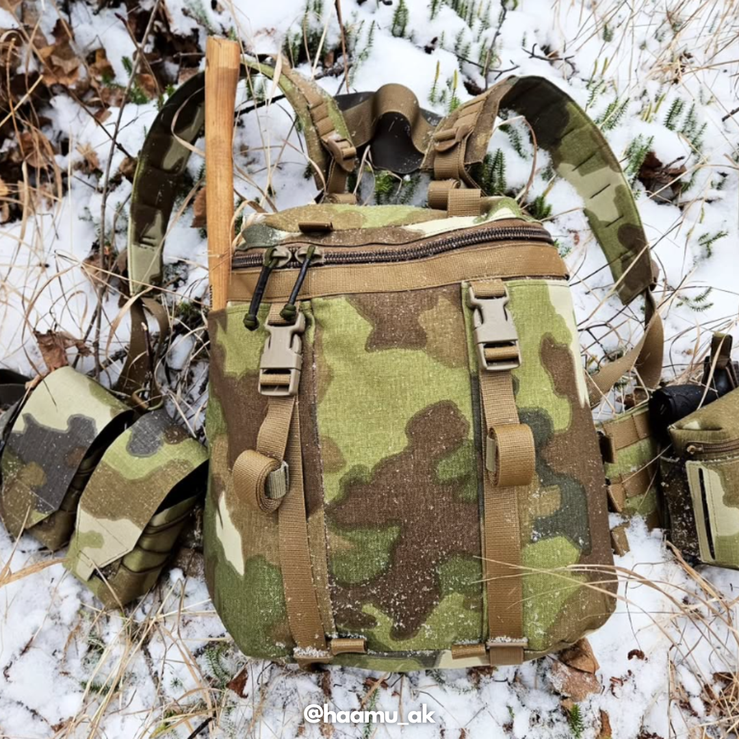 1000 Denier Mil-Spec CORDURA® Nylon Fabric Nemesis Woodlands Wolf Camo (Sold per Yard)