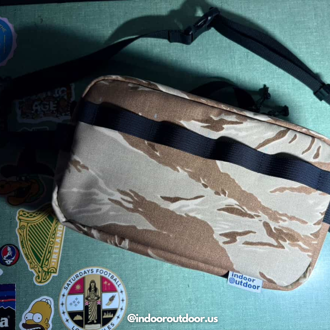 500 Denier Mil-Spec CORDURA® Nylon Fabric - Desert Tiger Stripe (Sold per Yard)