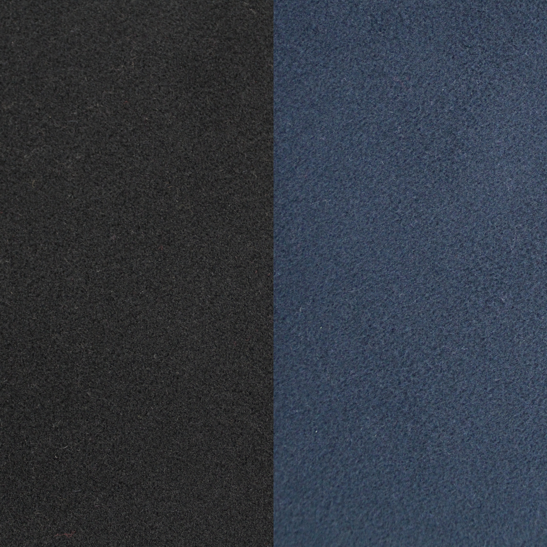 Italian P-Coat Wool Face with a Soft Shell Micro-fleece Backing (Sold per Yard)