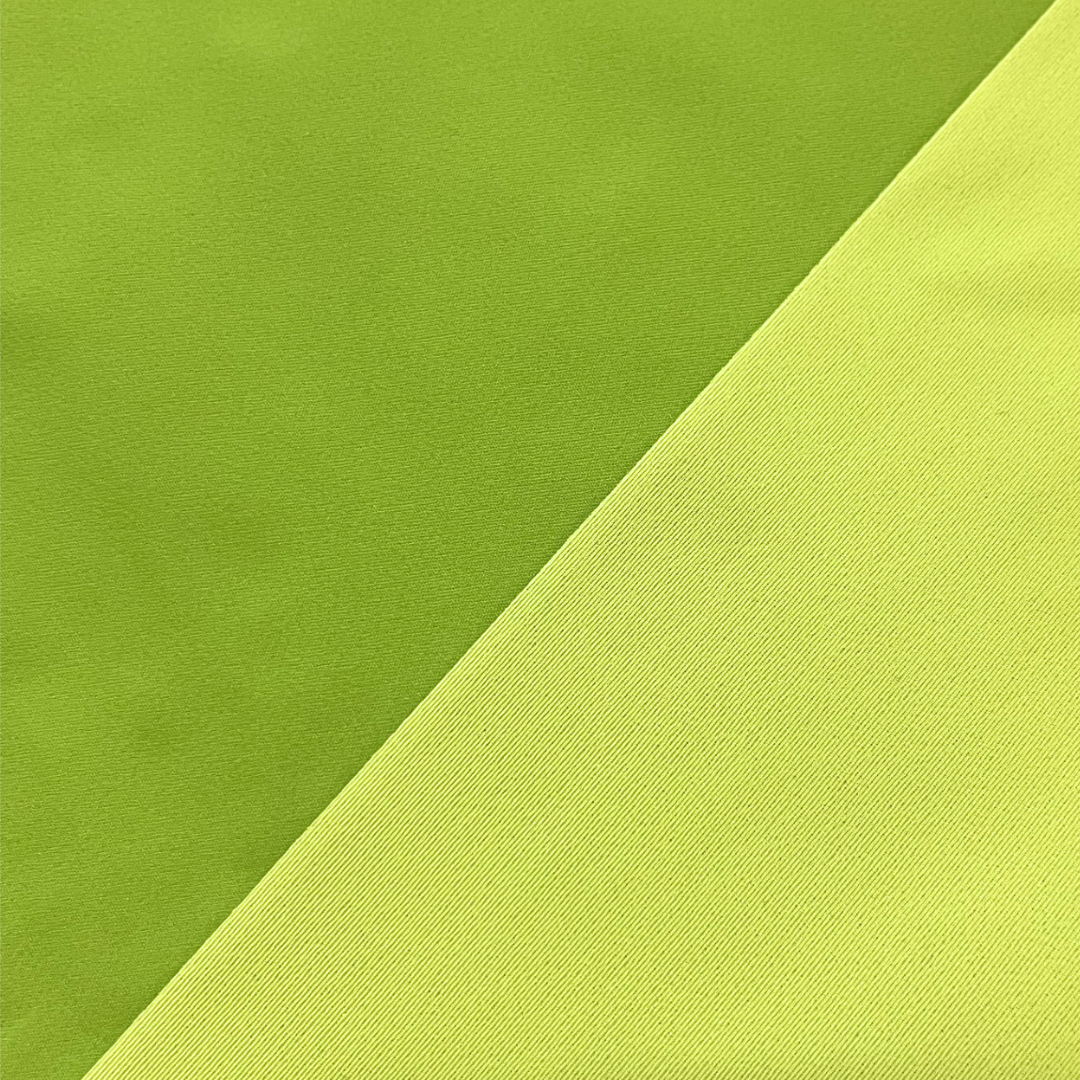 3-Layer Waterproof Breathable Polyester Fabric with Stretch - Wild Lime (Sold per Yard)
