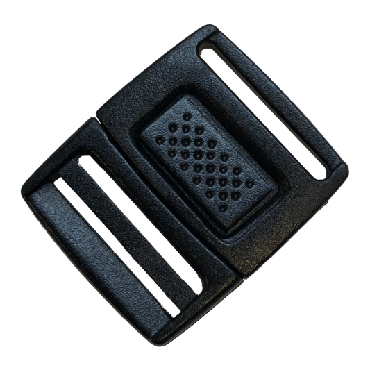 3/4" Center Release Buckles, Black (Sold per Each)