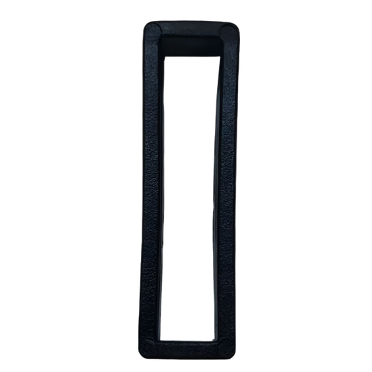 Retenedor de plástico de 1" - Negro (se vende por unidad)