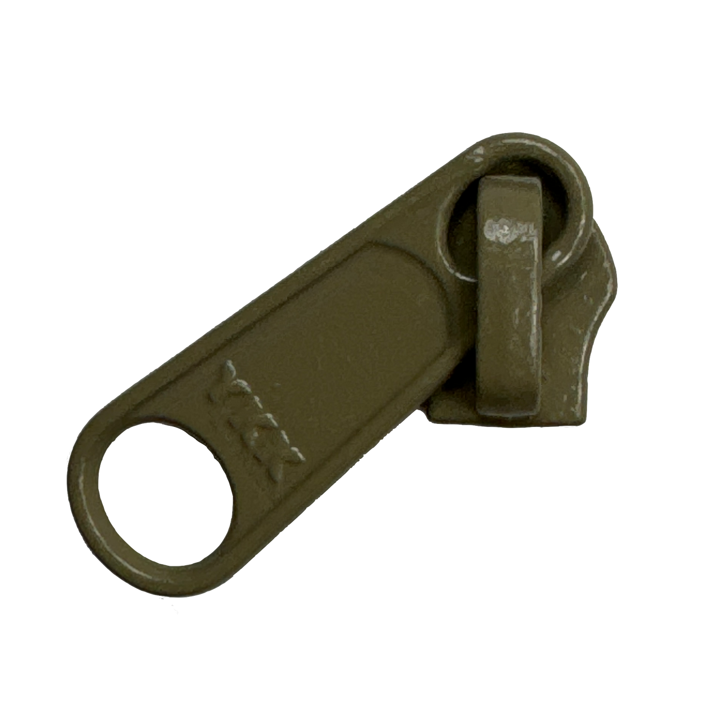 #5 YKK® コイルジッパー用片引きメタルスライダー (1個単位で販売)