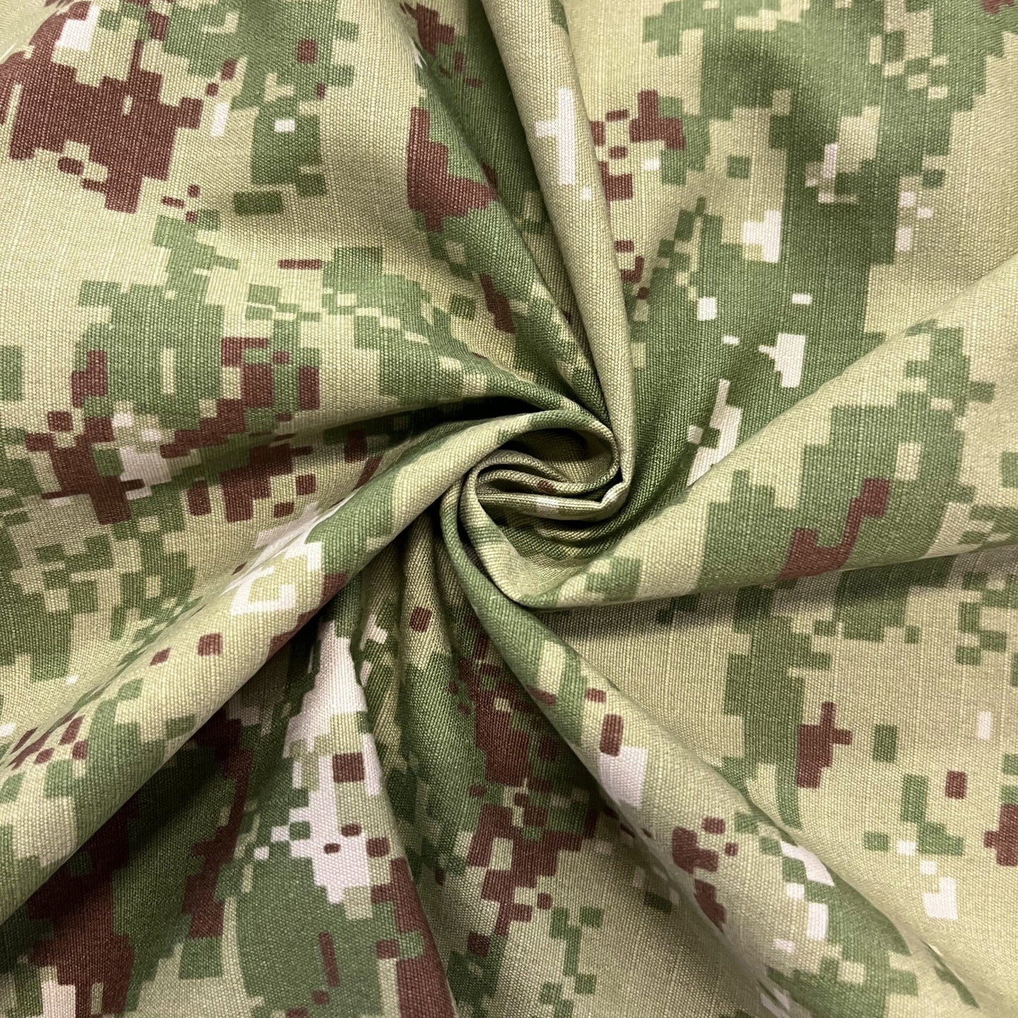 ***SECONDS*** 50/50 Nylon/Cotton Camo Ripstop Fabric - Kuwait National Guard (Sold per Yard)