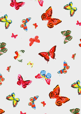 Dye sublimation service for Butterfly Print Library(Sold per Yard)