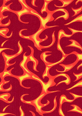 Flames of Fire プリント ライブラリの昇華サービス(ヤードで販売)