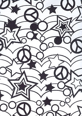 Dye sublimation service for Stars Print Library(Sold by the Yard)