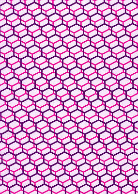 Dye sublimation service for Shapes Print Library(Sold by the Yard)