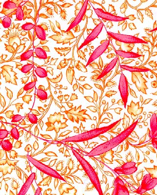 Flowers Print Library 昇華昇華サービス(ヤード販売)