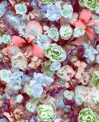 Flowers Print Library 昇華昇華サービス(ヤード販売)