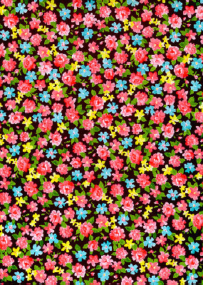 Flowers Print Library 昇華昇華サービス(ヤード販売)