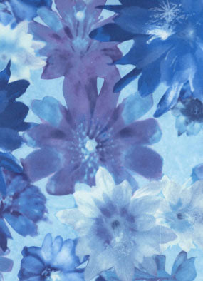 Dye sublimation service for Flowers Print Library(Sold by the Yard)