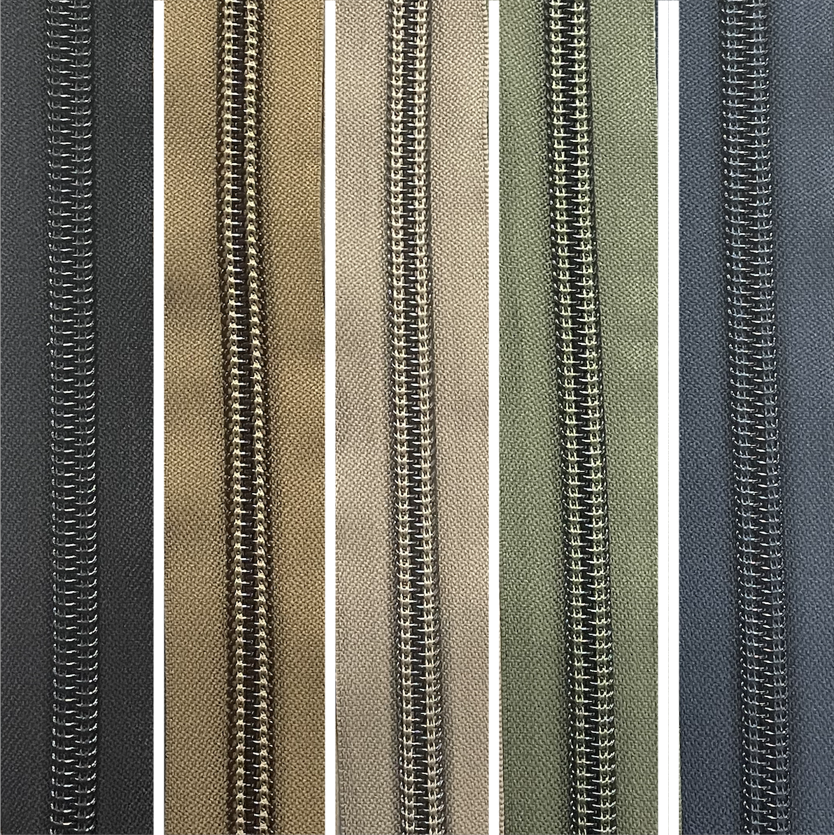 #10 Coil  YKK® Zipper by the Yard (Sold per Yard)